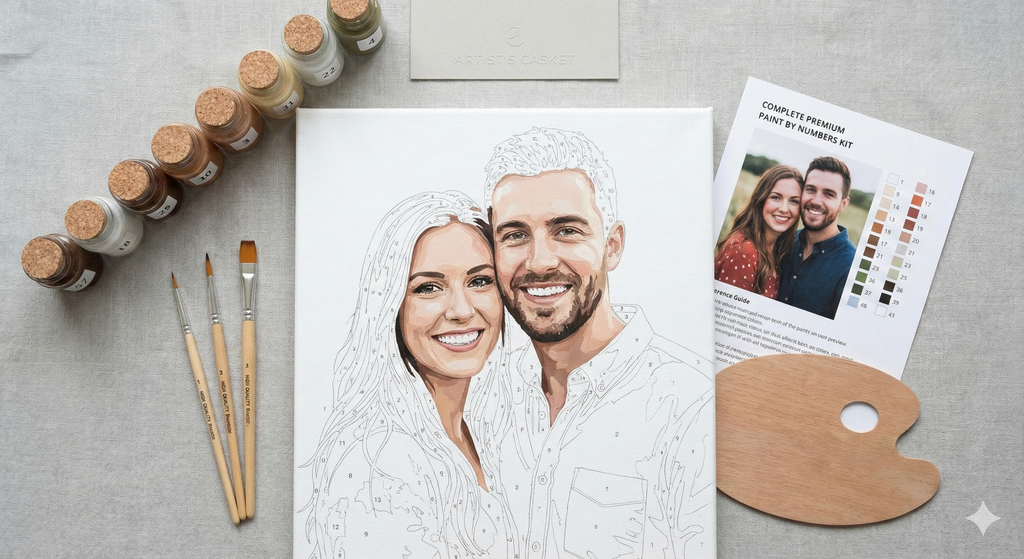 Tela Personalizzata da Dipingere – Creata dalla Tua Foto